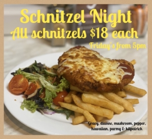 Schnitzel Night